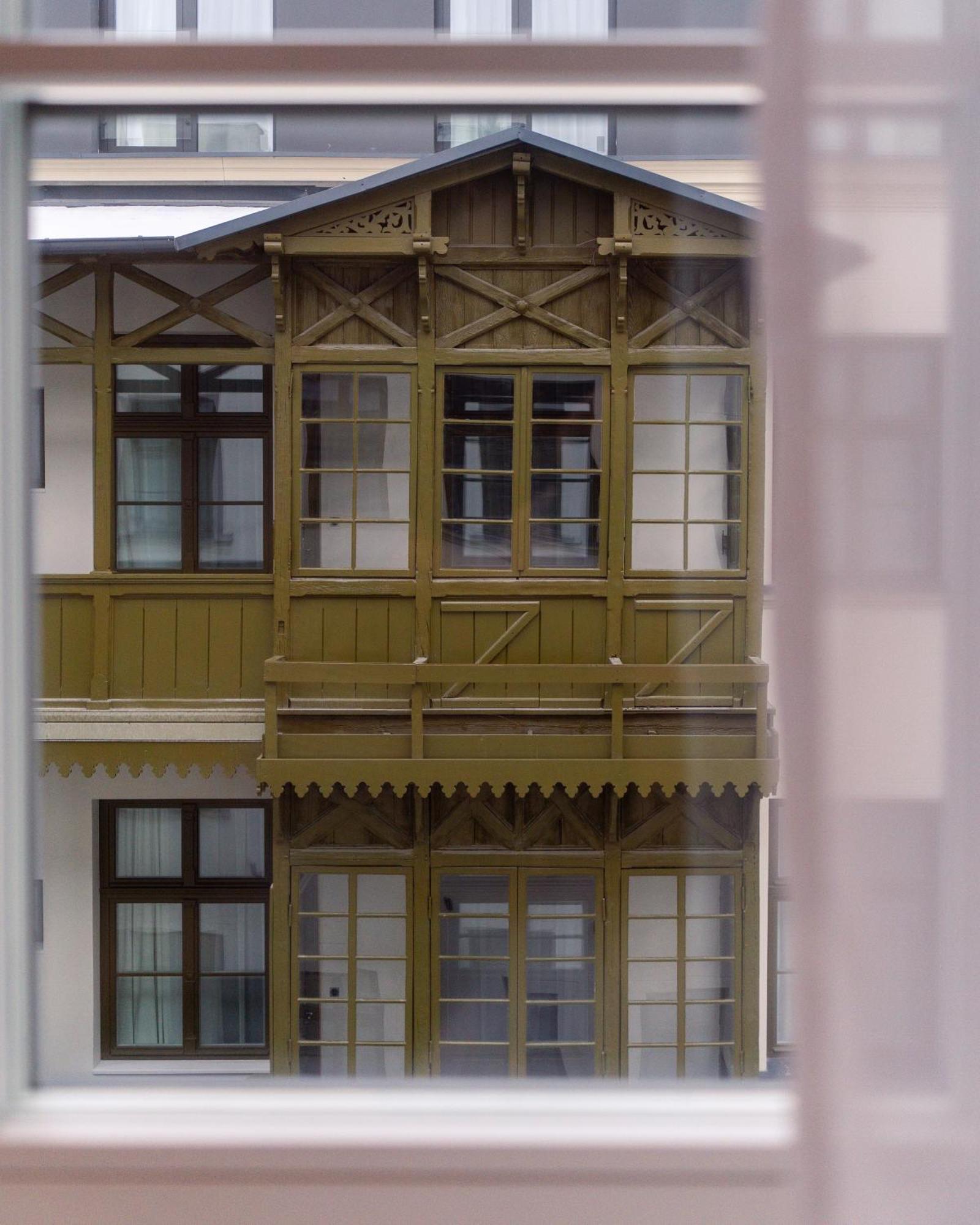 Hotel Pietryna Lodž Exteriér fotografie