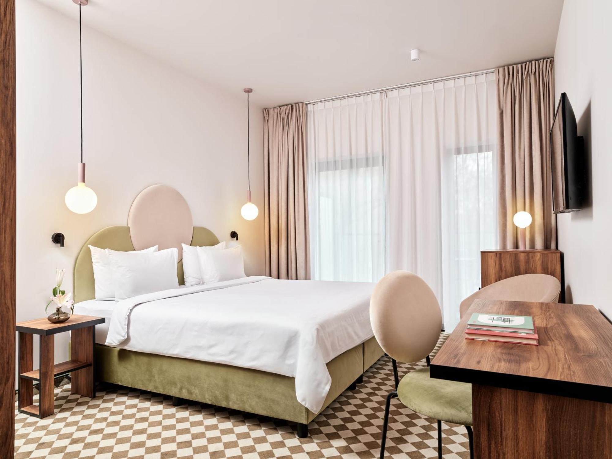 Hotel Pietryna Lodž Exteriér fotografie